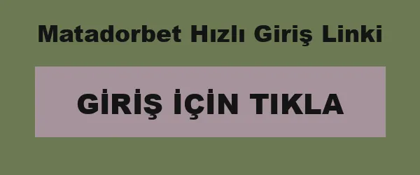 Matadorbet Hızlı Giriş Linki infografik