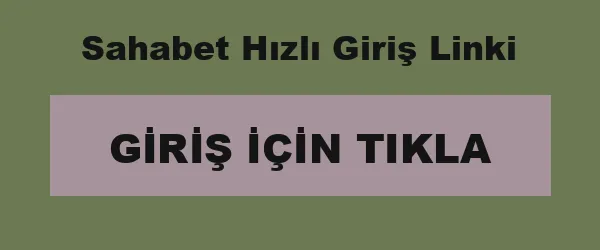 Sahabet Hızlı Giriş Linki infografik